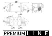 Intercooler, échangeur BEHR *** PREMIUM LINE ***