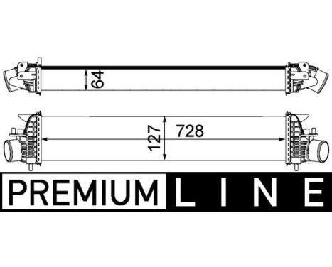 Intercooler, échangeur BEHR *** PREMIUM LINE ***