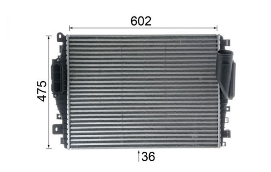Intercooler, échangeur BEHR *** PREMIUM LINE ***, Image 10
