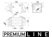 Intercooler, échangeur BEHR *** PREMIUM LINE ***
