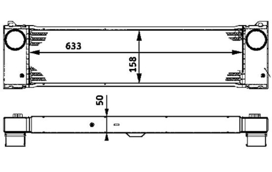 Intercooler, échangeur BEHR *** PREMIUM LINE ***, Image 2