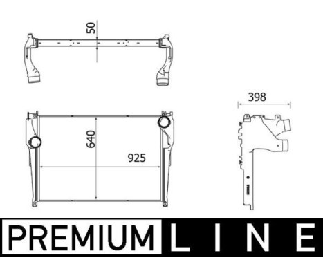 Intercooler, échangeur BEHR *** PREMIUM LINE ***