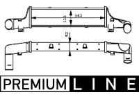 Intercooler, échangeur BEHR *** PREMIUM LINE ***