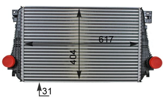 Intercooler, échangeur BEHR *** PREMIUM LINE ***, Image 4