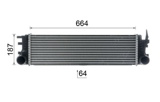 Intercooler, échangeur BEHR *** PREMIUM LINE ***, Image 7