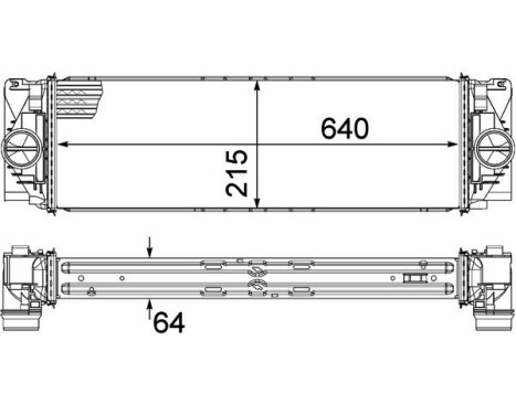 Intercooler, échangeur BEHR *** PREMIUM LINE ***