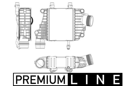 Intercooler, échangeur BEHR *** PREMIUM LINE ***