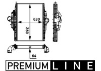 Intercooler, échangeur BEHR *** PREMIUM LINE ***