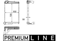 Intercooler, échangeur BEHR *** PREMIUM LINE ***