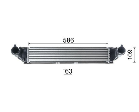 Intercooler, échangeur BEHR *** PREMIUM LINE ***, Image 11