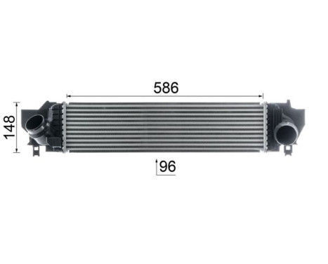 Intercooler, échangeur BEHR *** PREMIUM LINE ***, Image 11