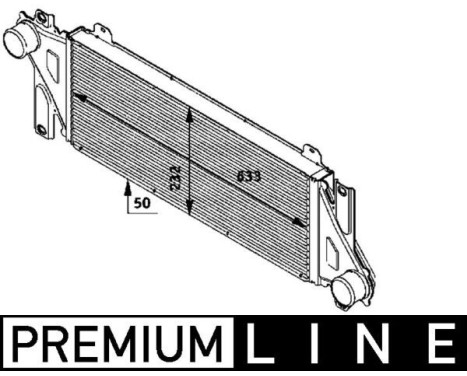 Intercooler, échangeur BEHR *** PREMIUM LINE ***