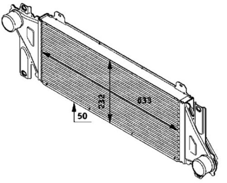 Intercooler, échangeur BEHR *** PREMIUM LINE ***, Image 2