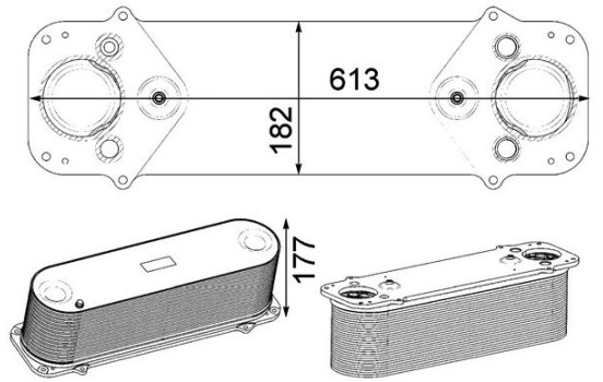 Intercooler, échangeur BEHR *** PREMIUM LINE ***