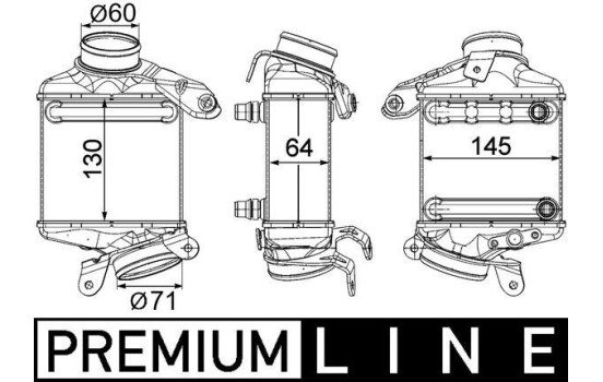 Intercooler, échangeur BEHR *** PREMIUM LINE ***, Image 11
