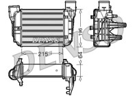 Intercooler, échangeur DIT02002 Denso