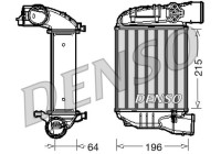 Intercooler, échangeur DIT02003 Denso