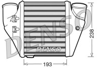 Intercooler, échangeur DIT02006 Denso