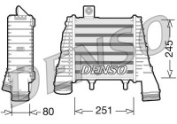 Intercooler, échangeur DIT02008 Denso