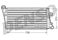 Intercooler, échangeur DIT99020 Denso