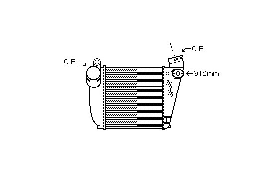 Intercooler, échangeur *** IR PLUS *** 03004354 International Radiators Plus, Image 2
