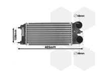 Intercooler, échangeur *** IR PLUS *** 18004701 International Radiators