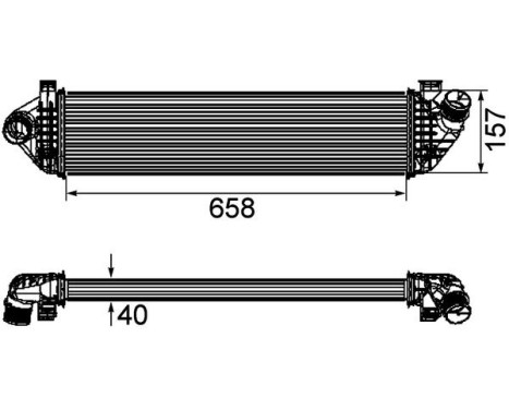 Intercooler, échangeur PREMIUM LINE, Image 2