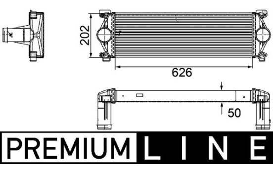 Intercooler, échangeur PREMIUM LINE