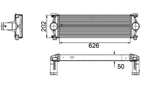 Intercooler, échangeur PREMIUM LINE, Image 2