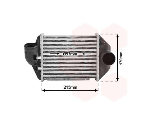 Intercooler, refroidisseur d'air de suralimentation 03014714 International Radiators