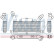 Intercooler, refroidisseur d'air de suralimentation 961006 Nissens