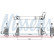 Intercooler, refroidisseur d'air de suralimentation 961593 Nissens