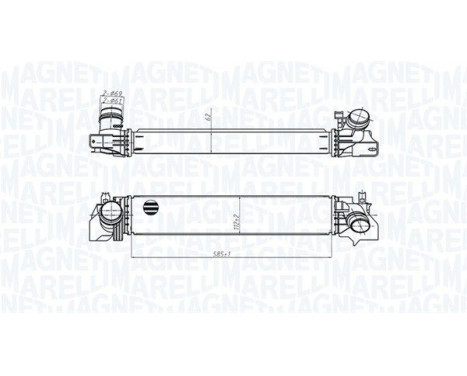 Intercooler, refroidisseur d'air de suralimentation