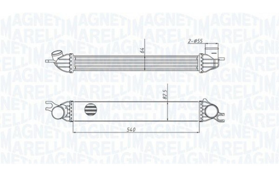 Intercooler, refroidisseur d'air de suralimentation