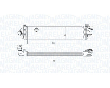 Intercooler, refroidisseur d'air de suralimentation