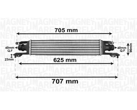 Intercooler, refroidisseur d'air de suralimentation
