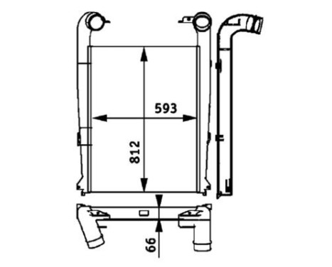 Intercooler, refroidisseur d'air de suralimentation