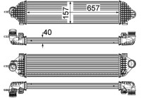 Intercooler, refroidisseur d'air de suralimentation