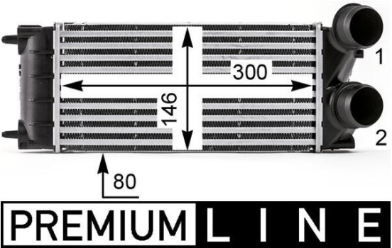Intercooler, refroidisseur d'air de suralimentation