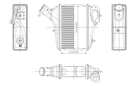Intercooler, refroidisseur d'air de suralimentation, Image 5