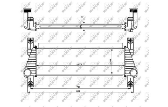 Intercooler, refroidisseur d'air de suralimentation