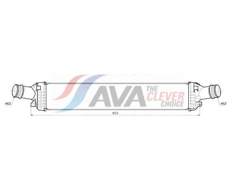 Intercooler, refroidisseur d'air de suralimentation