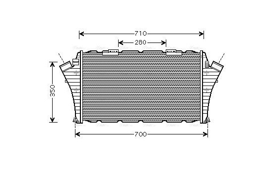 INTERCOOLER VECTRA C/SIGNUM/SAAB 9-3 de '05- 37004439 International Radiators, Image 2