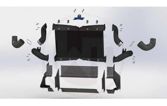 Kit échangeur intermédiaire Wagner Tuning Competition pour Nissan GT-R R35 2011-2016 200001106, Image 4