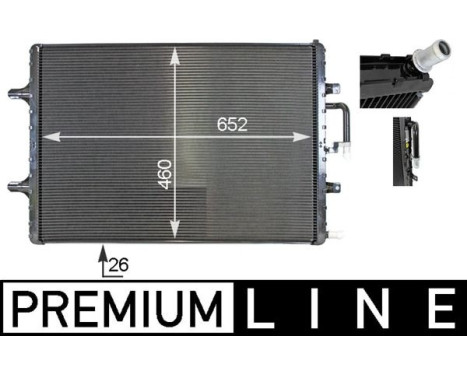 Radiateur basse température, intercooler BEHR *** PREMIUM LINE ***
