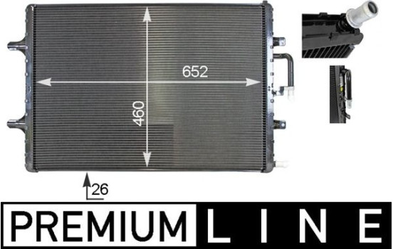 Radiateur basse température, intercooler BEHR *** PREMIUM LINE ***