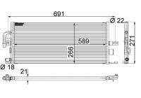 Radiateur basse température, intercooler BEHR *** PREMIUM LINE ***