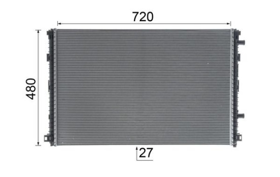 Radiateur basse température, intercooler BEHR *** PREMIUM LINE ***, Image 7