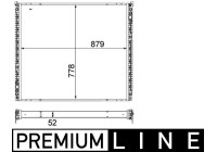 Radiateur basse température, intercooler BEHR *** PREMIUM LINE ***