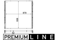 Radiateur basse température, intercooler BEHR *** PREMIUM LINE ***